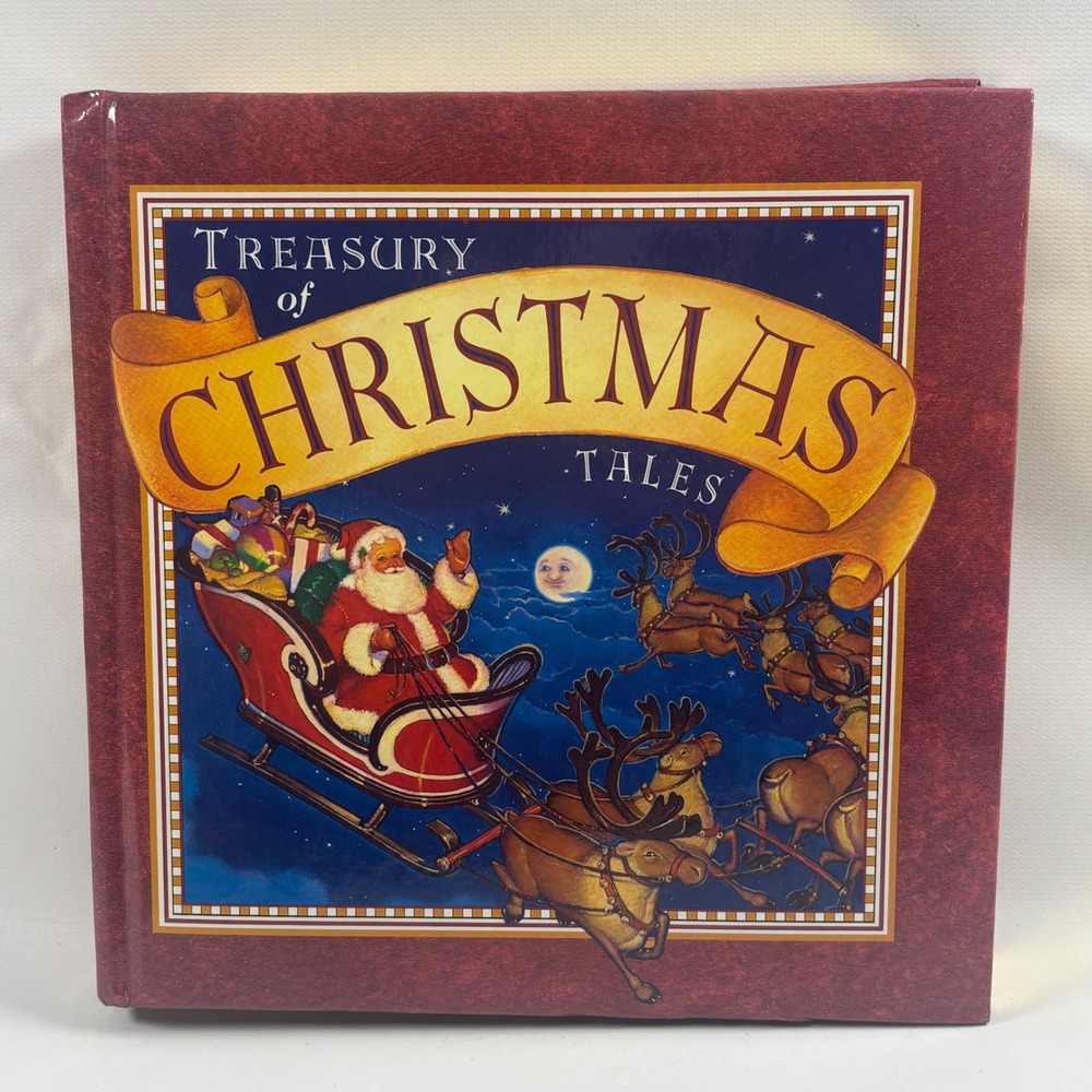 Treasury of Christmas Tales Hardcover 1994 Publications International Vintage